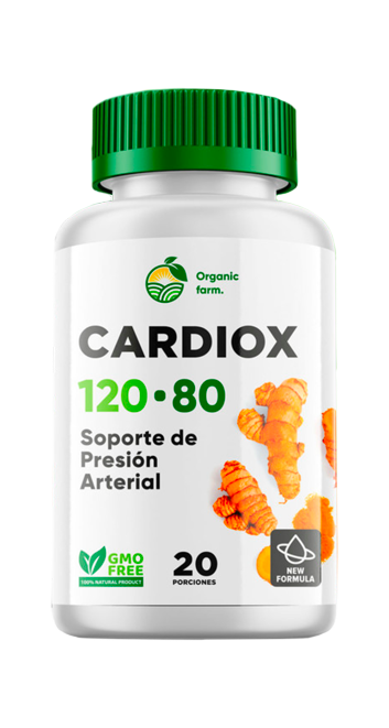 Cardiox 120 80, suplemento cardiovascular en cápsulas